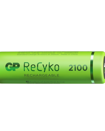Baterii reincarcabile GP ReCyko AA 2100mAh (R6), ambalaj reciclabil 4pcs
