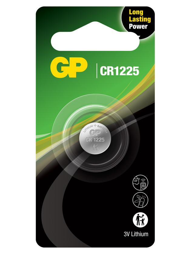Baterii litiu GP Lithium CELL CR1225, 3V, blister 1 buc