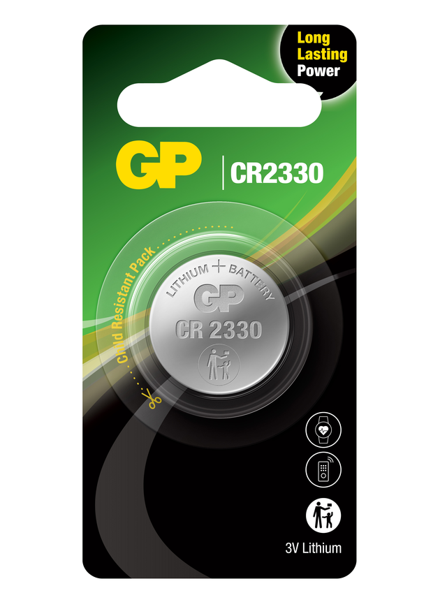 Baterii litiu GP Lithium CELL CR2330, 3V, blister 1 buc
