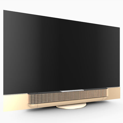 Televizor si soundbar Bang & Olufsen BeoSound Theatre 77inch Table stand