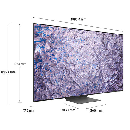 Televizor Samsung Neo QLED 85QN800C, 214 cm, Smart, 8K, Clasa G