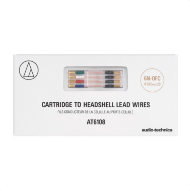 Cartridge To Headshell Lead Wire Audio-Technica AT6108