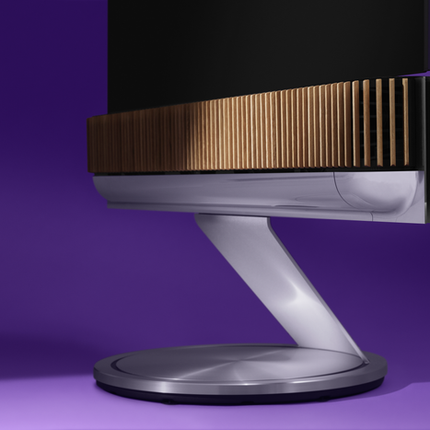 Televizor si soundbar Bang & Olufsen BeoSound Theatre 65inch Motorised Floor Stand