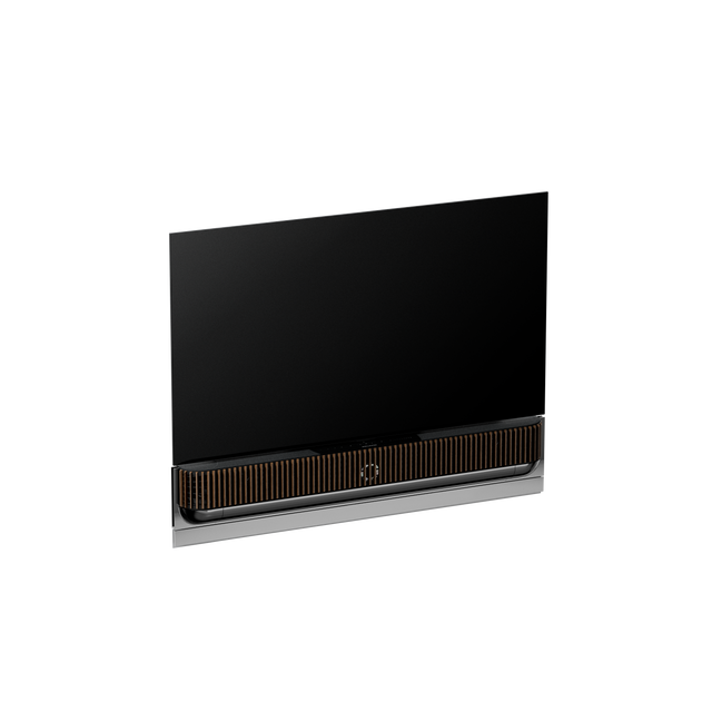 Beovision Theatre 55 inch Motorised Wall Mount în finisaj Black Anthracite / Dark Oak