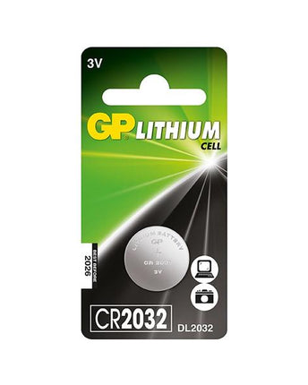 Baterii GP Lithium CELL CR2032 (DL2032), 3.0V, blister 1pcs