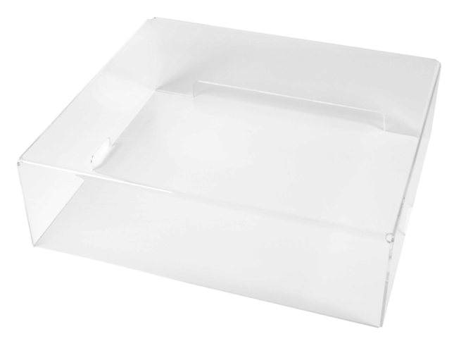 Pro-Ject Cover It RPM 1/3 Carbon - capac de praf acrilic, transparent