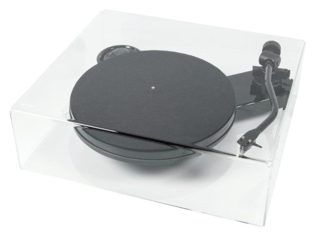 Pro-Ject Cover It RPM 1/3 Carbon - capac de praf acrilic, transparent