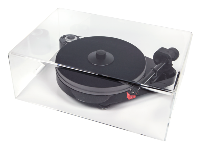 Pro-Ject Cover it RPM 5/9 Carbon - capac de praf acrilic, transparent