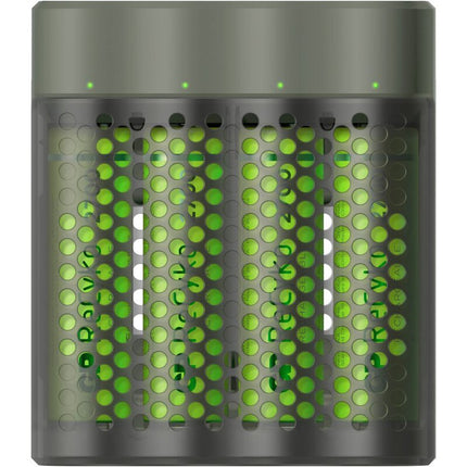 Incarcator acumulatori GP ReCyko Speed Charger M451 + 4 acumulatori ReCyko AA 2600mAh + Dock de incarcare D451