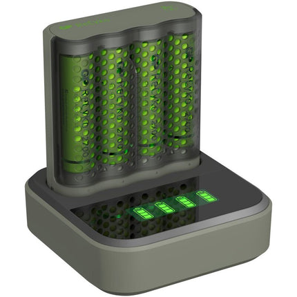 Incarcator acumulatori GP ReCyko Speed Charger M451 + 4 acumulatori ReCyko AA 2600mAh + Dock de incarcare D451