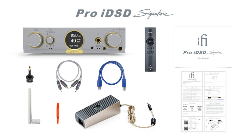 DAC cu Amplificator pentru casti iFi Audio Pro iDSD Signature