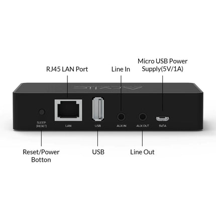 Streamer audio Arylic S10, LAN/WiFi/Bluetooth 5.0, 24bit/192kHz, Multiroom