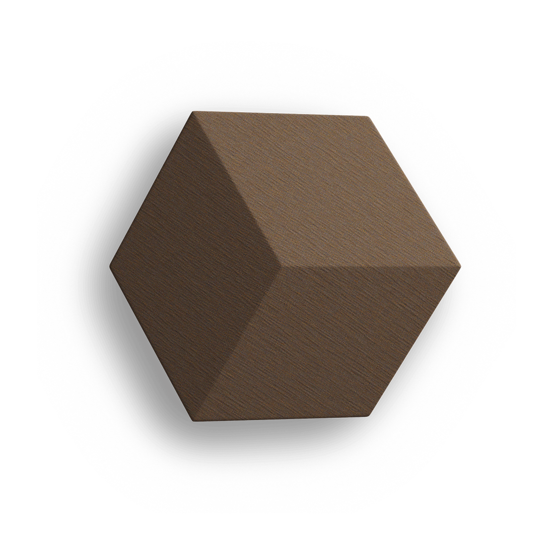 Pachet Beosound Shape - 6 elemente în finisaj Brown by Kvadrat, pe fundal neutru.
