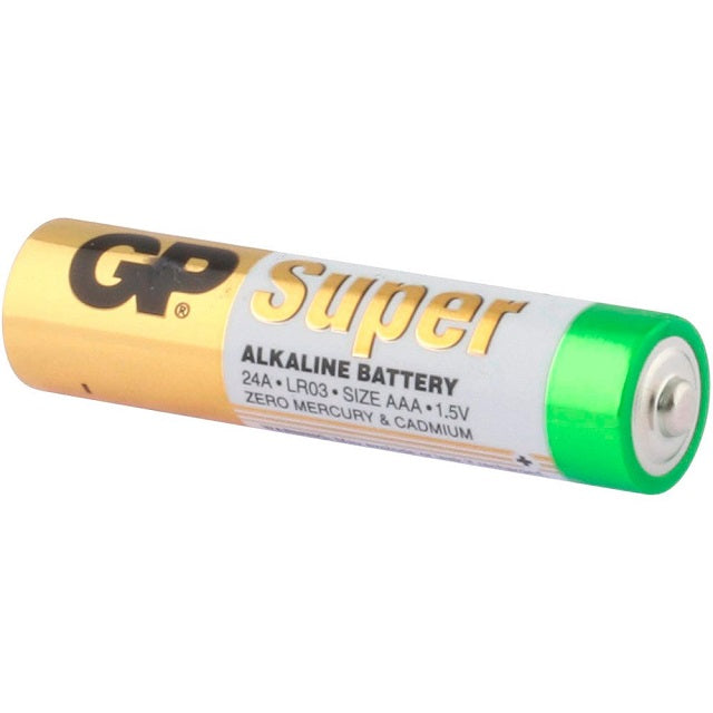 Baterii GP Super Alkaline AAA (LR03), folie 12pcs