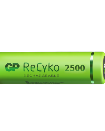 Baterii reincarcabile GP ReCyko AA 2450mAh (R6), ambalaj reciclabil 4pcs